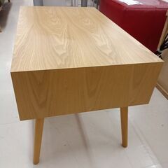 リユースのサカイ栃木店★ジモティ割あり★ NITORI テーブル ライトブラウン W65.5×D40×H40.5 クリーニング済み TC12008の画像