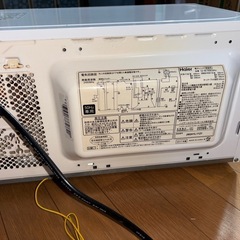 (取引中)電子レンジの画像