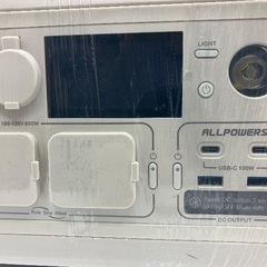 【トレファク足立扇店】ﾎﾟｰﾀﾌﾞﾙ電源 ALLPOWERS R600 600W 299Whの画像