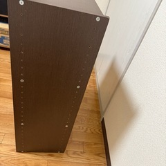  ブラウン3段ボックス（中のケース付き、なしでも構いません）の画像