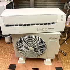 直接引取り限定価格　2024年製　Hisense ルームエアコン 8畳用 HA-S25F ハイセンスの画像