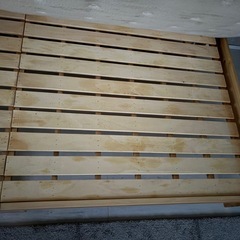 【12/22までのお渡し限定】シングルベッド（ベッドフレーム+ マットレス）の画像