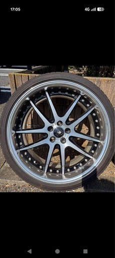 VERZ-WHEELS KCV04 19インチ プリウス　タイヤ