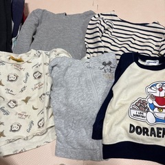 【お取引中】90 男の子　長袖長ズボン　子供服　まとめ売りの画像