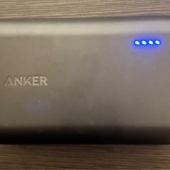 Anker PowerCore 10000 ブラック モバイルバッテリー 変換アダプタ付属の画像