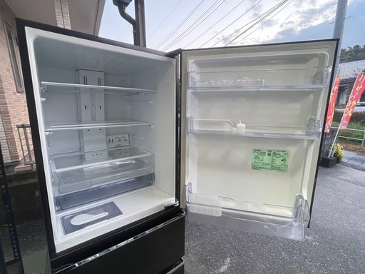 【リサイクルサービス八光】2020年製　三菱電機　MR-CX33E-BR 冷蔵庫 CXシリーズ グロッシーブラウン [330L /3ドア /右開きタイプ]