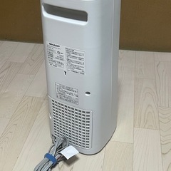 SHARP  　セラミックファンヒーター　中古の画像