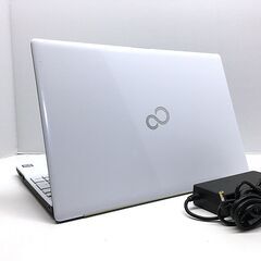 キレイ★最新Win11(25H2)｜長サポOffice2024★富士通 AH50/D3【Core i7-8565U +爆速PCIe SSD 512GB +メモリ8GB】ONKYO Sound（管理：202512171715）の画像