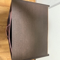 ブラウン3段ボックスの画像