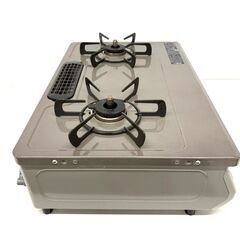 伊勢崎店【現状品】ji12-31 Rinnai ガスコンロ KG67PBRR 2021年製 LPガス用 の画像