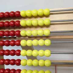 EQWEL チャイルドアカデミー 百玉そろばん 教材 知育玩具 算数 木製の画像