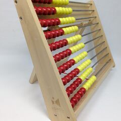 EQWEL チャイルドアカデミー 百玉そろばん 教材 知育玩具 算数 木製の画像
