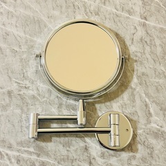 アームミラー　5倍拡大壁掛けミラー  折りたたみ式の画像
