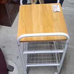 　リサイクルショップどりーむ天保山店　No5025　キッチンカート　写真参照🎵　オススメ🎵の画像