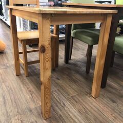 【ジャングルジャングル広陵店】ダイニングセット　2人用　ナチュラルの画像