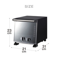 オーブントースター　スリムタイプの画像