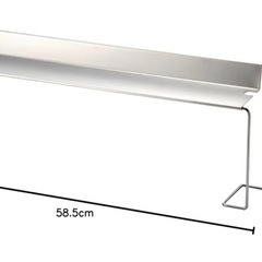 コンロ隙間ラック　ステンレス　　　の画像