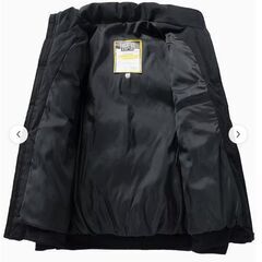 メンズダウンジャケット 黒　ＵＳサイズＳ（ＪＰサイズＬ）未使用品　送料が高いので取りにこれる方限定の画像