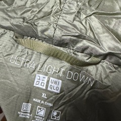 UNIQLO ウルトラライトダウンコートの画像