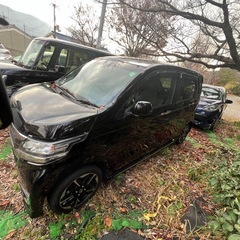 ホンダ　N WAGN カスタム   ターボSSパッケージII 黒の画像