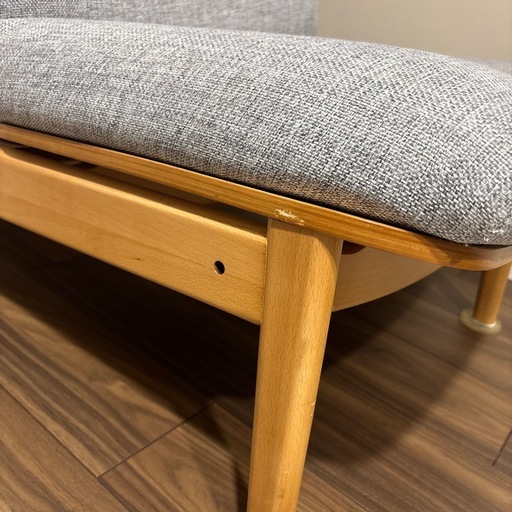 ケユカKEYUCA メイソファ北欧ナチュラルベージュ (ムクミミ) 横浜の