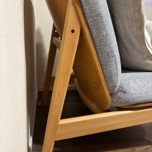 ケユカKEYUCA メイソファ北欧ナチュラルベージュ (ムクミミ) 横浜の