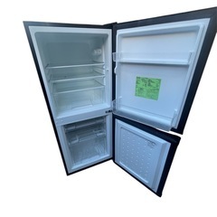 2022年製　アイリスオーヤマ 冷蔵庫 IRSD-14A-B　142L 2ドア ブラックの画像