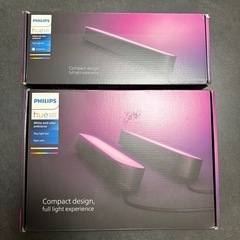 フィリップスヒュー(Philips Hue) Play ライトバーアダプターあり2本、アダプターなし1本の画像