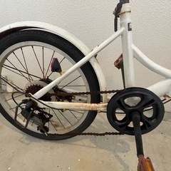 【※お渡し先決まりました】サビあり・ミニ自転車の画像