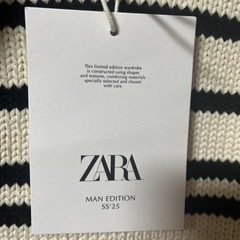 新品タグ付きZARAセーターLサイズ治療費の為お願いいたします。の画像