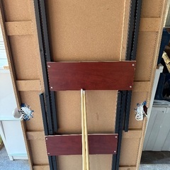 ビリヤード台(詳しい人いますか？)よくわからないです。足がクラクラしてシュッとならないです😔の画像