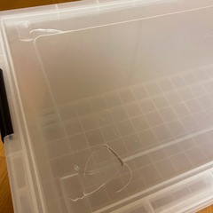 プラ収納ケース 【決まりました。】の画像