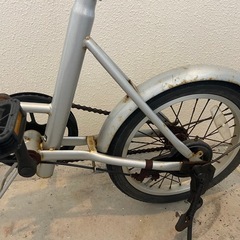 【※お渡し先決まりました】サビあり・ミニ自転車の画像
