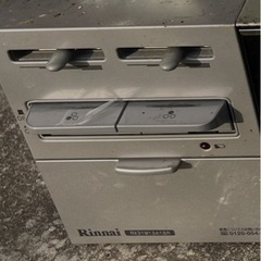 受け渡し決定済み リンナイ　ビルトインコンロ　都市ガス　ガラストップの画像
