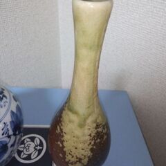 未使用　一輪挿し花瓶２客　京都たち吉　一輪挿し花瓶と　信楽焼　一輪挿し花瓶の画像
