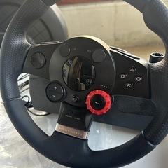美品✨Logicool（ロジクール）Driving Force GT という レースゲーム用のハンドルコントローラーの画像