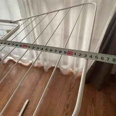 折りたたみ式タオルハンガー物干しスタンドランドリーラックの画像