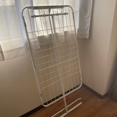 折りたたみ式タオルハンガー物干しスタンドランドリーラックの画像