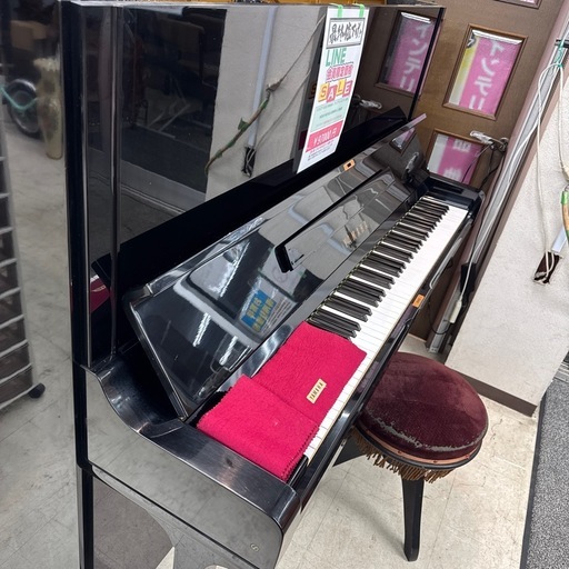 ?2025/12/27〜2025/12/30までビッグワンセール開催?YAMAHAアップライト　ピアノ　97000円