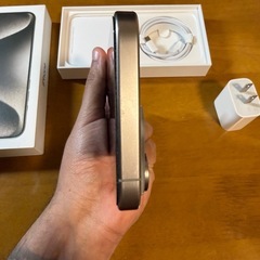 iphone 15pro max 512gb natural titanium の画像
