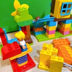 レゴLEGOデュプロ10864みどりのコンテナスーパーデラックスおおきなこうえんの画像
