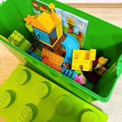 レゴLEGOデュプロ10864みどりのコンテナスーパーデラックスおおきなこうえんの画像