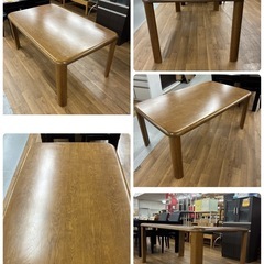 ジモティー限定価格！S764 ⭐ 浜本工芸 HAMAMOTO ダイニング5点セット 昭和感 幅150cm USED 綺麗の画像