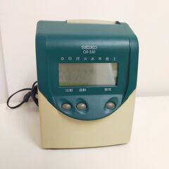 SEIKO QR-330 　タイムレコーダー　の画像