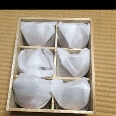 萩焼き　湯呑み茶碗の画像