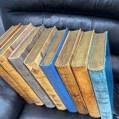 ⭕️イタリア製⭕️レザーブックボックス？置物　アンティークに　の画像