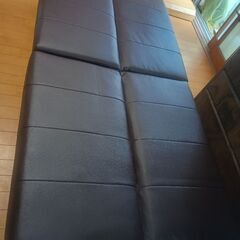 ソファーベット　2人掛け　リクライニングソファの画像