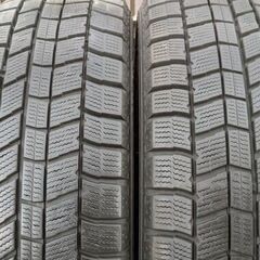 工賃込み　ダンロップ製２０２３年冬タイヤ１８５／６５Ｒ１５　４本セットの画像
