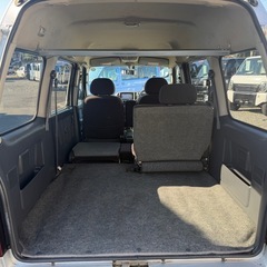 🉐【支払い総額25万円】車検令和8年12月H17年式 エブリイワゴンターボ　ナビ　ETC タイミングチェーンPW 調子良好 乗って帰れる！の画像