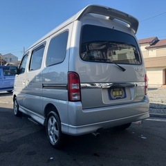 🉐【支払い総額25万円】車検令和8年12月H17年式 エブリイワゴンターボ　ナビ　ETC タイミングチェーンPW 調子良好 乗って帰れる！の画像